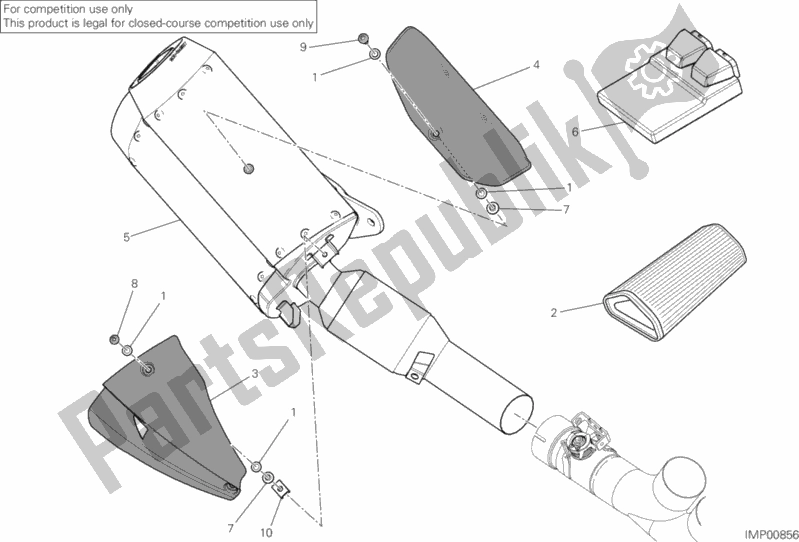 Alle onderdelen voor de Accessoires van de Ducati Diavel AMG USA 1200 2013
